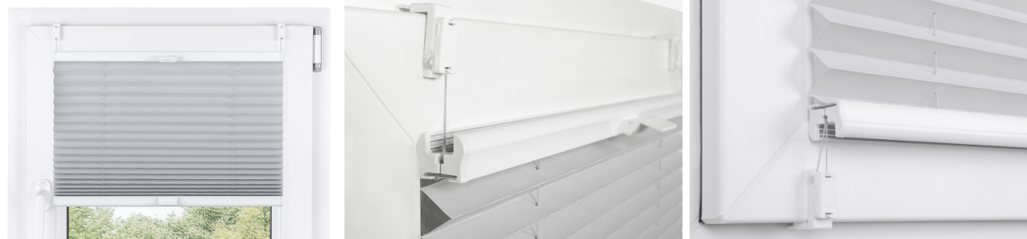 Montaż bezinwazyjny plisy