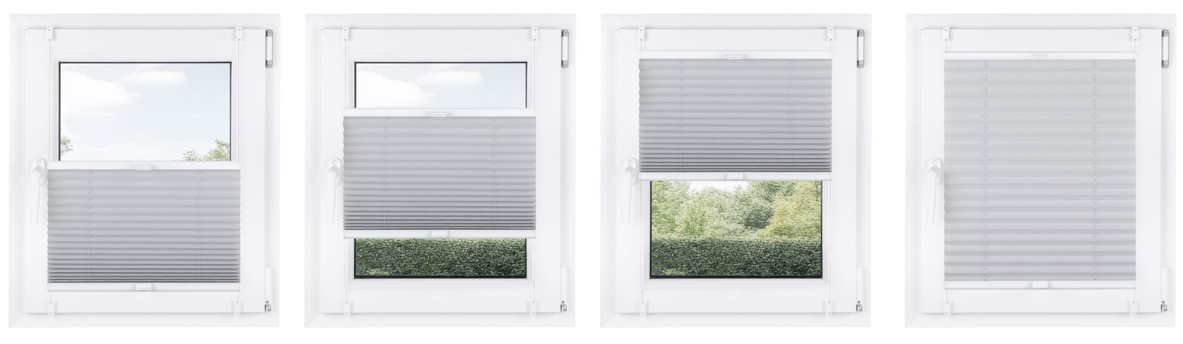 Plisa okienna zasłonięcie na oknie