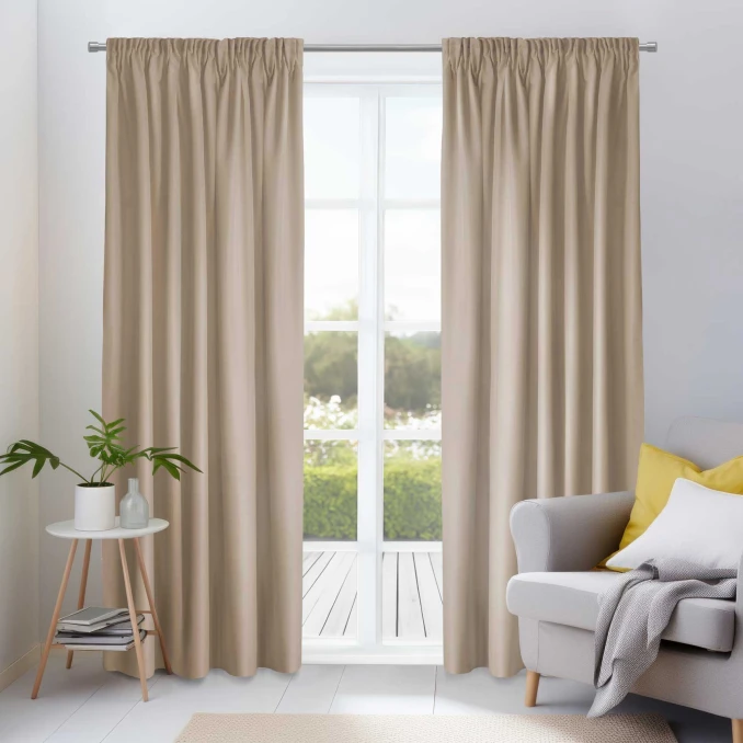 Zasłony gotowe na taśmie