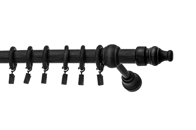 Karnisz drewniany 28 mm